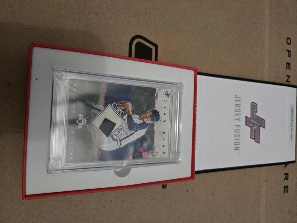 Jersey Fusion 2022 Nolan Ryan 2 de 5.  Houston Astros de 1980. Estojo original. - Imagem 2 de 4