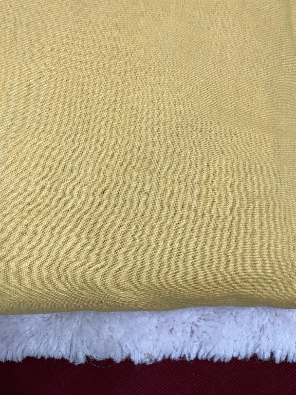 Fabric Cotton Gold Color 7 Yards X 44”  image 1