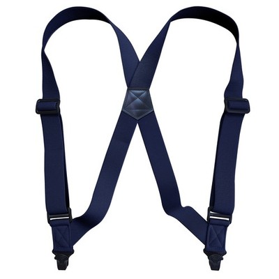 Outdoor Leisure 3.8cm Men's Suspenders with Plastic Clips Trouser Braces Sturdy