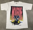 VTG 1994 Marvel Comic Images Wolverine X-Men Single Stitch RARE FOTL SZ M