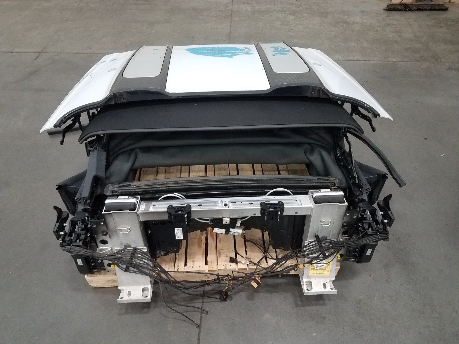2017 Audi R8 V10 Plus Spyder Soft Top Assembly / Engine Hood Cover #4720 A-5