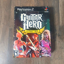 Guitar Hero 3-Disc Set PS2 Activision Manual Included T-Teen NTSC-U/C