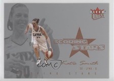 2004 Fleer Ultra WNBA Scoring Stars Katie Smith #5SS HOF 0q3