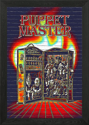 Puppenmeister 1 gerahmtes Wandbild Poster Leinwanddruck Bild