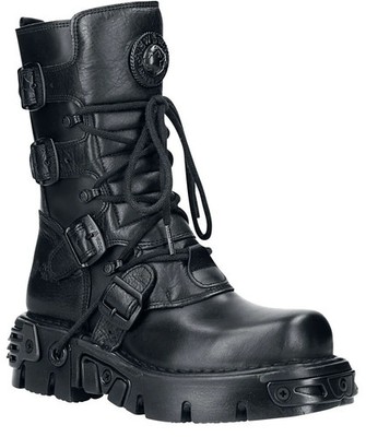 New Rock Stiefel Herren Nomada Black schwarz Industrial, Punk, Rockwear