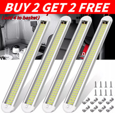 12V 144LED Car Interior Strip Lights Bar Light RV Van Caravan Boat Home Bus UK