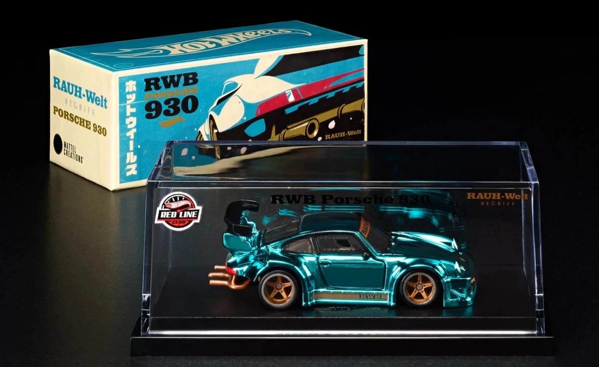 Hot Wheels 2025 RLC RWB Porsche 930 Spectraflame Teal #JLJ20 for