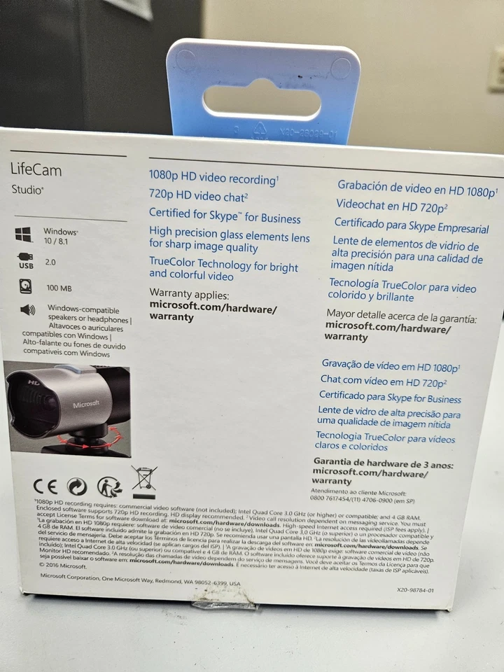 Microsoft LifeCam Studio 1425 1080p HD video recording - Image 2 of 2