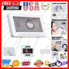 High Sensitivity Waterproof Shower Phone Holder - Fits All Smartphones (4"-6.7")