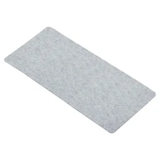 28"x13" Desk Mat Protector, Felt Dual Side Mouse Pad Writing Mat, Gray