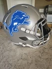 Sam LaPorta  Signed Lions Speed Full Size Replica  Helmet W/visor Fanatics Cert