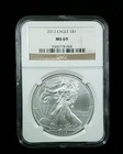 2012 $1 American Silver Eagle NGC MS 69 6637
