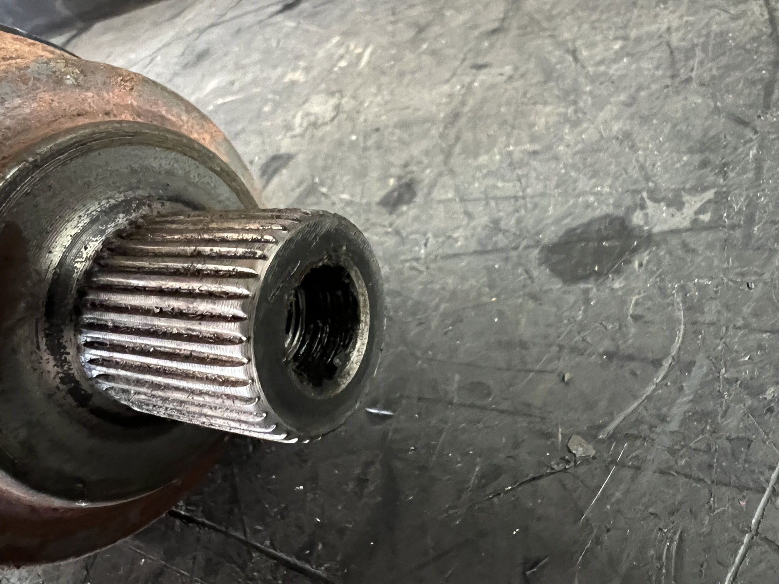 03-12 BENTLEY CONTINENTAL 6.0 FRONT DRIVER LEFT CV AXLE SHAFT