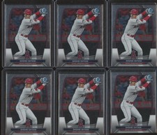 2023 Bowman Chrome Baseball (x6 LOT) SHOHEI OHTANI #67 Base LA Angels #2 JA612