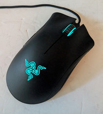 Razer DeathAdder Chroma Wired Optical Gaming Mouse RZ01-0121   Tested Working