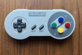 8bitdo SFC30 Super Famicom Bluetooth Controller + Receiver Rare