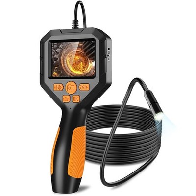 6.5ft HD Borescope Camera with Light, 1080P, 2.8in IPS Screen, IP68 Waterproof