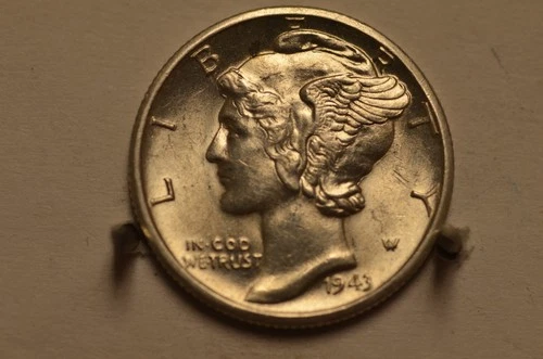 1941-D Mercury Dime (Choice BU/UNC) 90% Silver Item # 6996