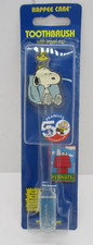 Happee Care Snoopy 50th Anniversary Child's Toothbrush with Travel Cap NIB