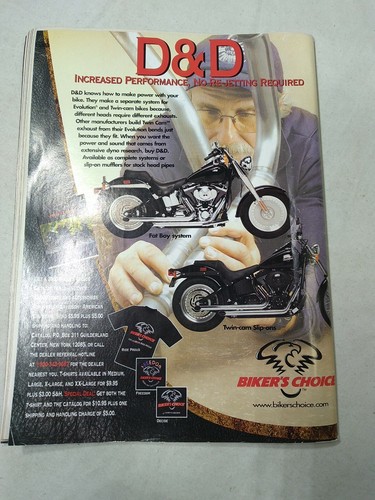 HOT ROD BIKES - Motorcycle Magazine - March 2000 Vol 7 No 3 Rear Suspension - Picture 10 of 10