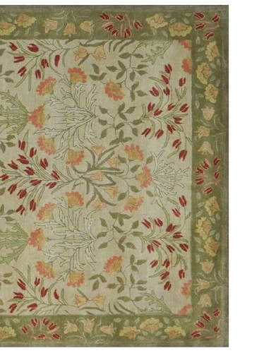 Multi Size Pottery Barn Adeline Area Rug | Hand Made Rug | Customizable Wool Rug - Picture 6 of 9