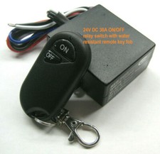 MSD-INC 24V output 30A 315mhz ON-OFF remote control relay switch RX40