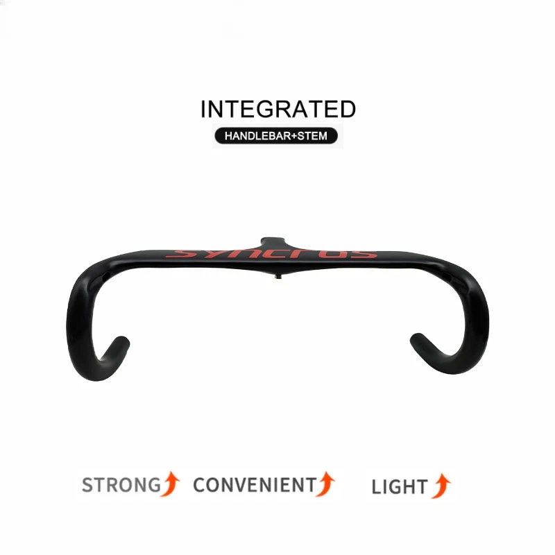 28.6mm Carbon Road Bike Handlebar 400/420/440mm Internal Routing Drop Bar Matte - Image 2 of 4