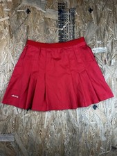 Ellesse Skirt Women 12 Coral Pink Pleated Short Tennis Sporty Preppy