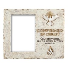 Confirmed In Christ Confirmation Photo Frame Lot of 2 Size 9.5 x 7.75 in