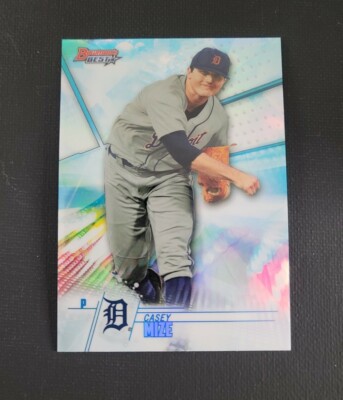 2018 Bowman's Beste Oberteil Prospects Refractors #TP30 Casey Mize