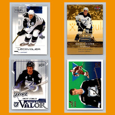 Vincent Lecavalier Lot 4 Hockey Cards 2002 Upper Deck Top Shelf Set Collection