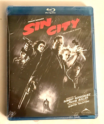 Sin City Blu-ray 2005 Crime Thriller Quentin Tarantino Bruce Willis NEW!!!!