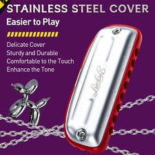 EASTTOP Diatonic Harmonica 8hole New Blues Ha...