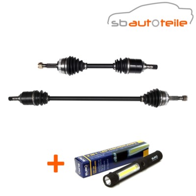 2x Antriebswelle links rects vorne OPEL Combo Corsa Meriva B C Schaltgetriebe