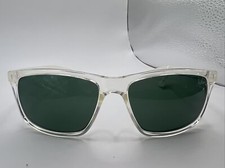 NIKE NIKE CHASER ASCENT DJ9918 900 Sunglasses Clear Frame Green Lenses 59mm