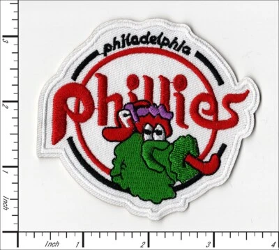 QIAGRAPHIX 20 Pcs Embroidered Iron on patches Phillies Baseball 90x79mm AP030pP