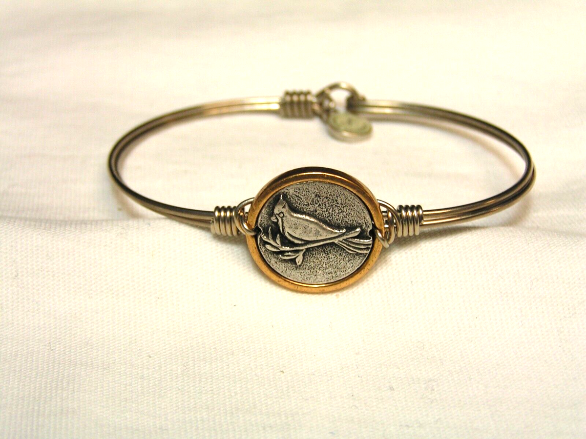 Silver Bangle Luca And Danni Cardinal Bracelet Tone, Gold Tone
