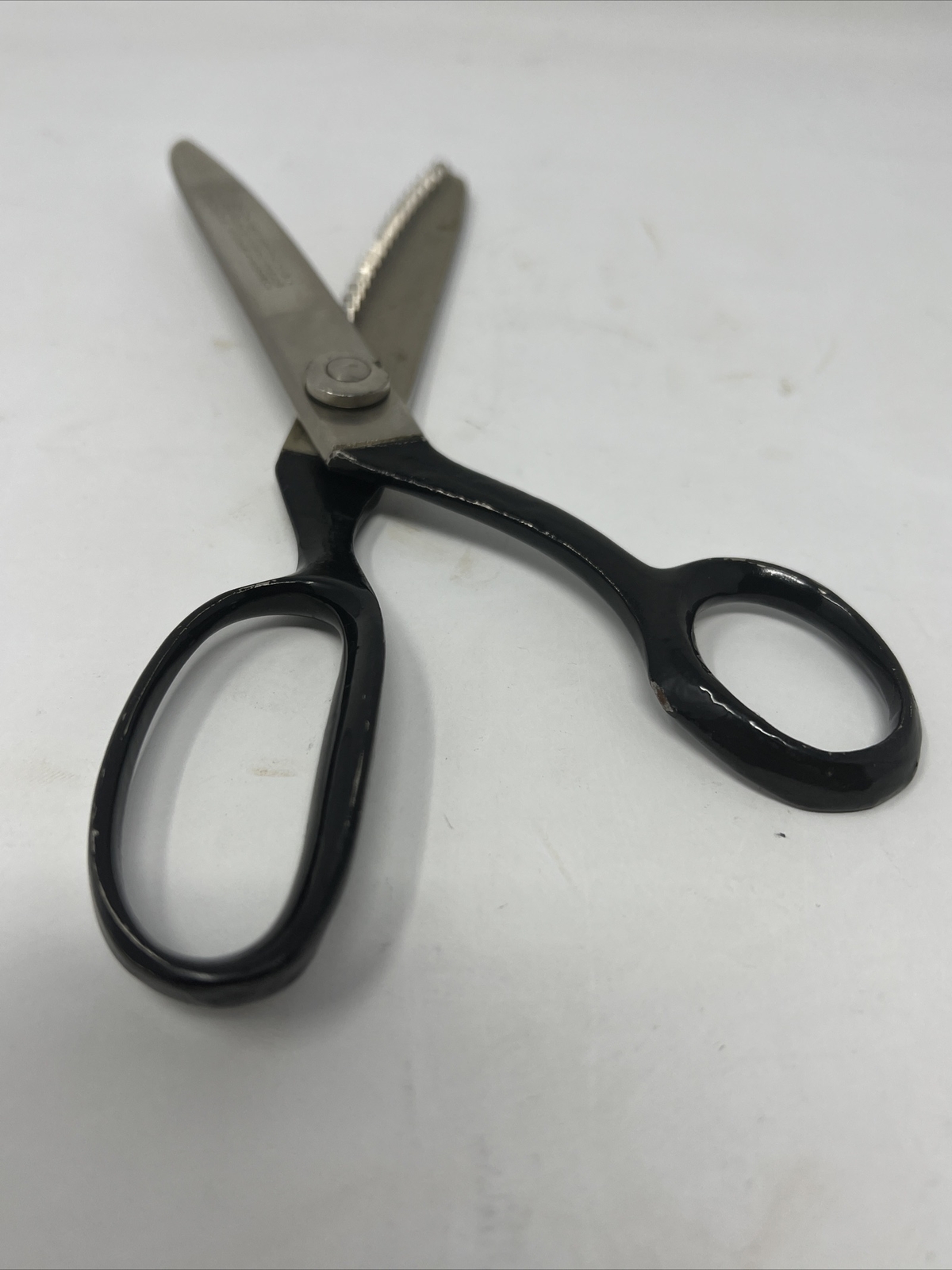 Vintage Rare WISS PINKING SHEARS Sewing Craft Scissors Made In USA