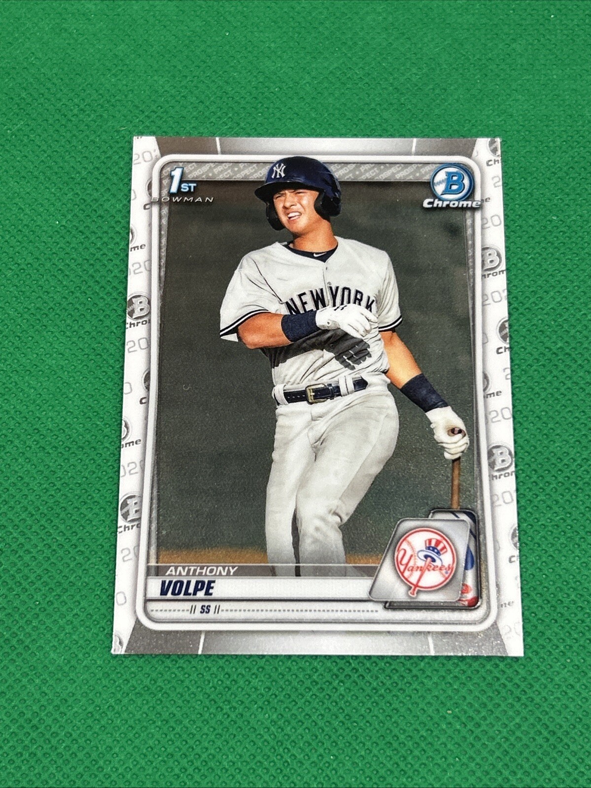 Anthony Volpe Rookie 2020 Bowman Chrome Rc Prospects Card #bcp-139