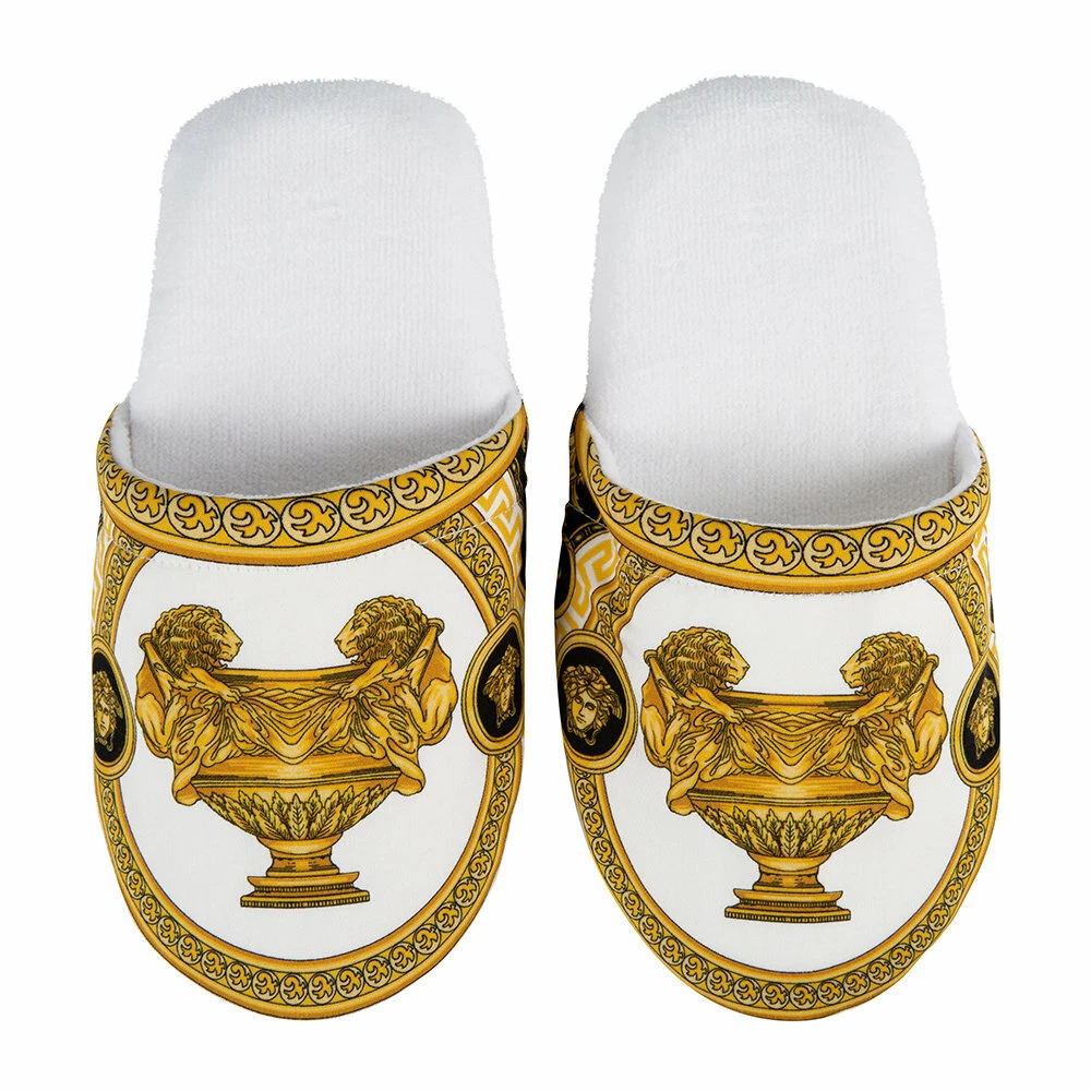 Versace La Coupe Des Dieux Medusa Slippers 1 Pair - Size S eBay