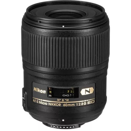 (Open Box) Nikon Nikkor AF-S 60mm f/2.8 G SWM ED Micro IF F-Mount Lens #2