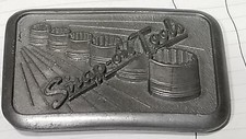 Vintage Snap-On Tools Creative Specialties Six Socket Steel Belt Buckle H2