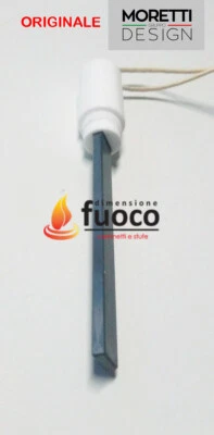 CANDELETTA RESISTENZA AL QUARZO ORIGINALE STUFA PELLET MORETTI DESIGN PLUS CLEAN