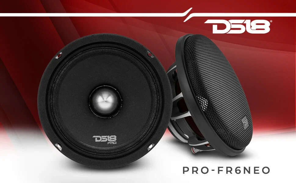 Best 6.5 Mid Range Speakers Altoparlante Midrange DS18 PRO NEO6R 6.5" - 600W Picco, 4 Ohm, Neodimio Per Auto Speaker 6.5" 600W - Foto 9