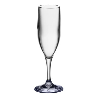 Choice 5.5 oz. SAN Plastic Champagne Flute - 24/Case