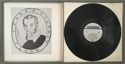 Harnoncourt Collection[4]〜[13] C578 Monteverdi Return of Odysseus Harnoncourt 4LP Telefunken