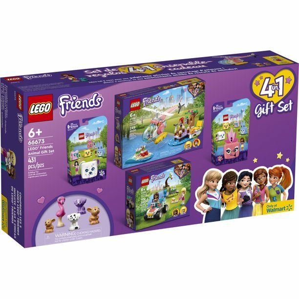 LEGO 66673 Friends 4 in 1 Animal Gift Set - All 5 Friends & 5+