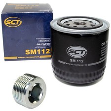 Ölfilter SM 112 Ölablassschraube für Alfa Romeo 145 146 Fiat Punto Tipo Lancia