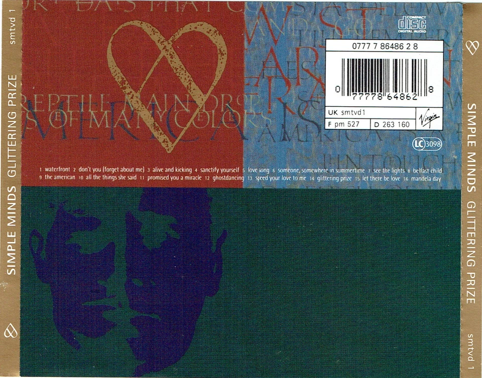 (CD) Simple Minds - Glittering Prize 81/92 - Don't You (Forget About Me), u.v.a. - Bild 2 von 2