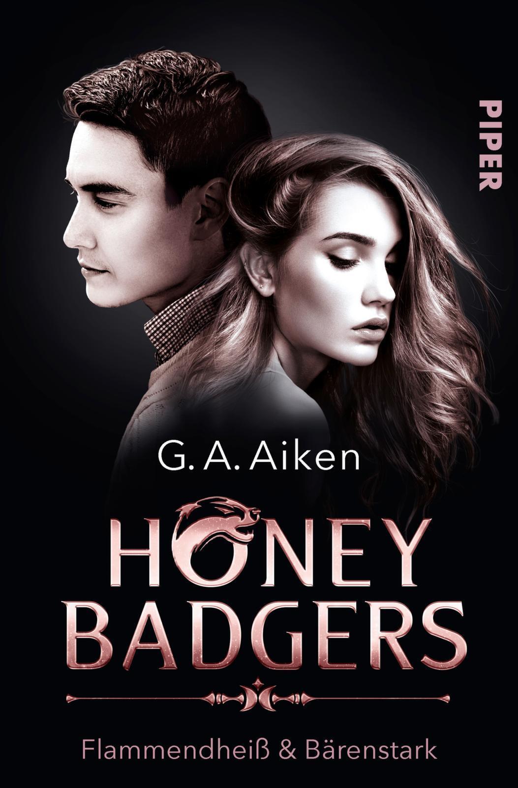 Thumbnail - Honey Badgers | Flammendheiß & Bärenstark | G. A. Aiken | Taschenbuch